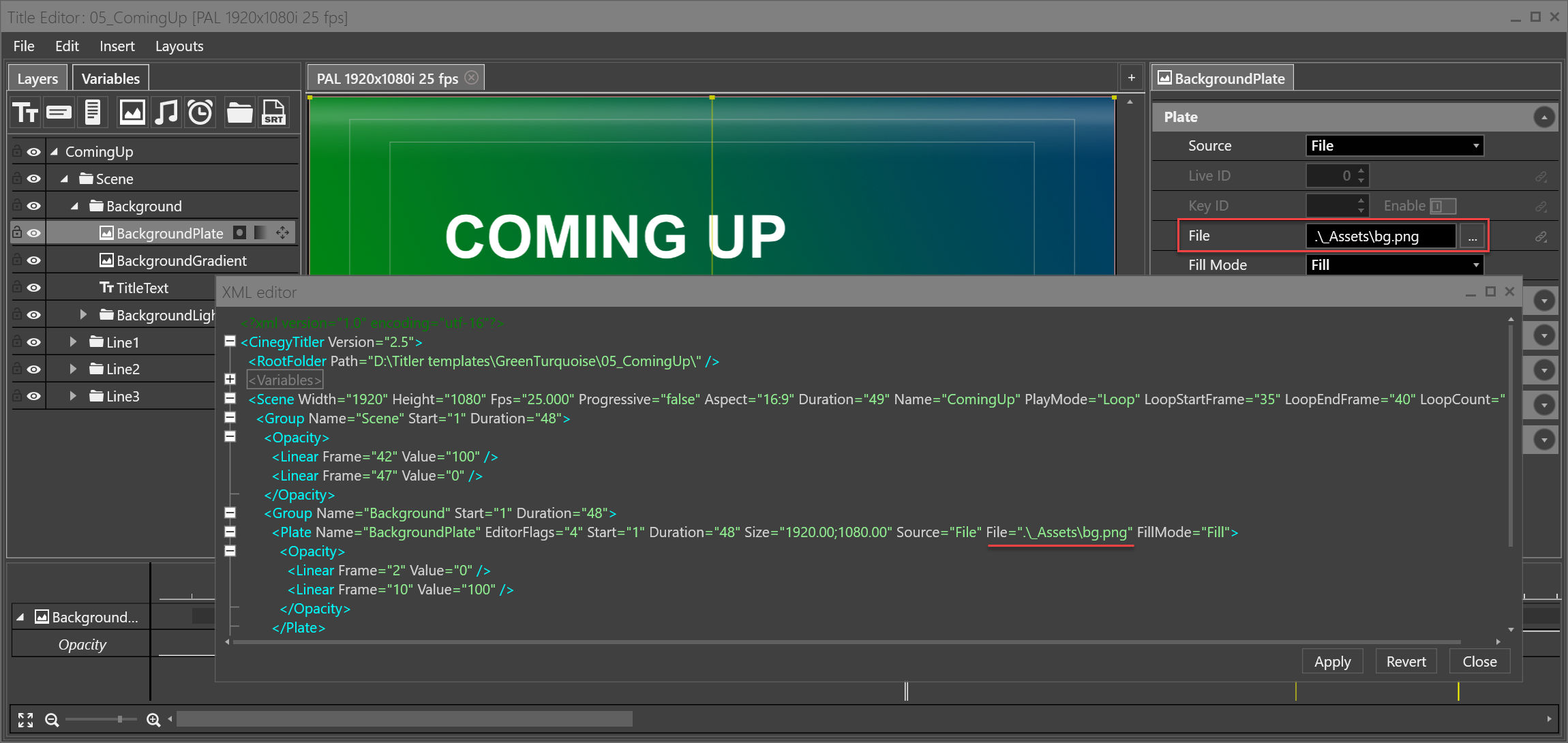 XML editor