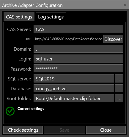 SQL authentication