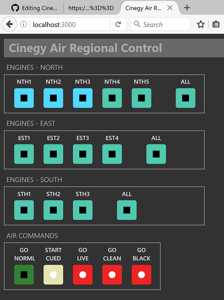 Air Web Gang Control Screenshot 1
