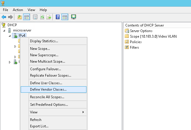 server 2012 dhcp mac address changes for reservation