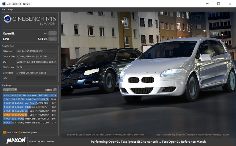 CineBench GPU