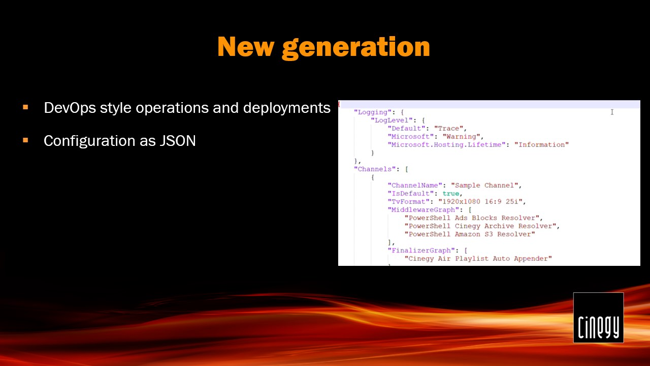 Configuration JSON