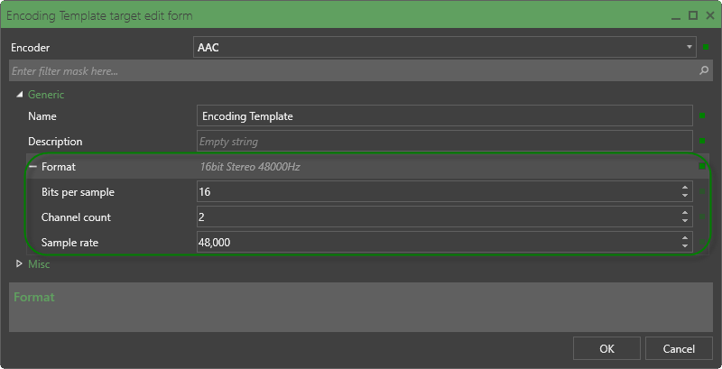 AAC encoder