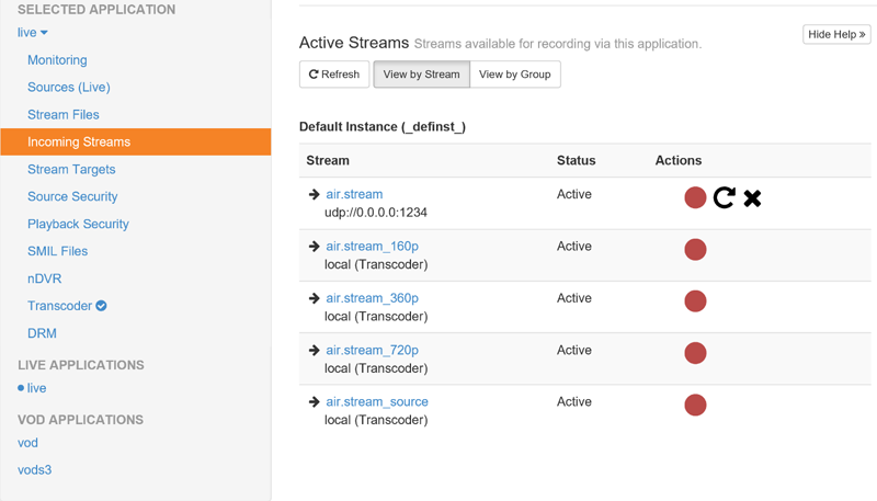 wowza streaming engine mobile devices