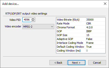 RTP_UDP_output_video_settings