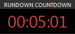 on-air control countdown