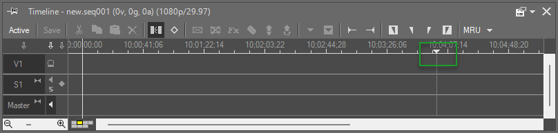 blank sequence in desktop
