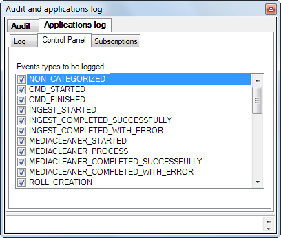 applications_log_control panel