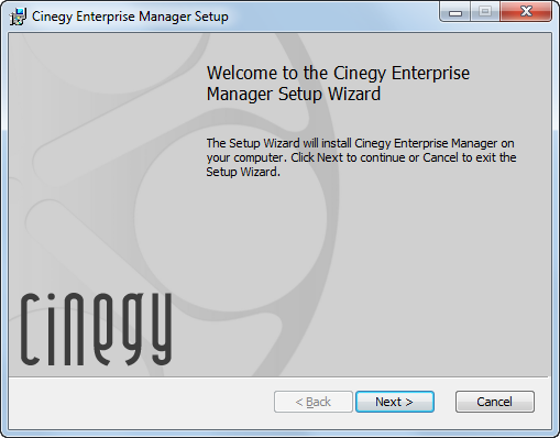 cinegy enterprise manager_installer1