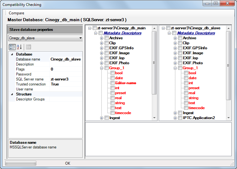 compatibility checking