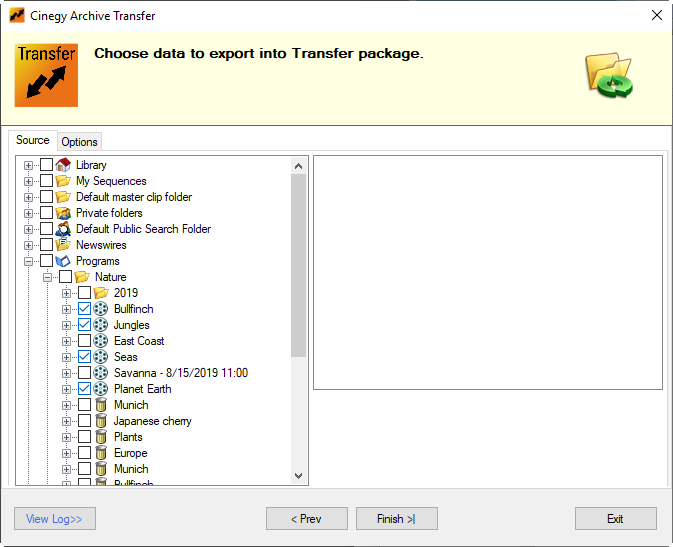 how to export list of files in a folder