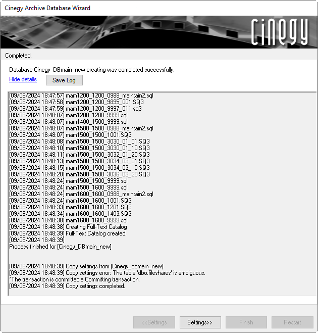 DBwizard_end_processing
