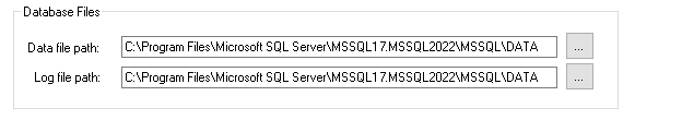 DB files
