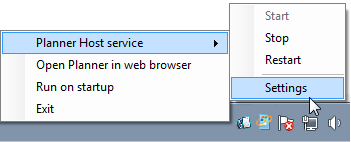 Planner_host_settings