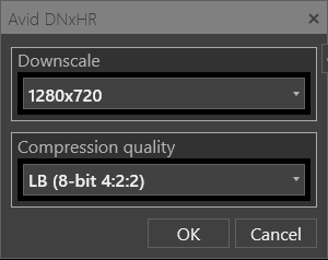 Avid DNxHR Codec