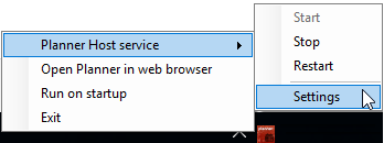 Planner_host_settings