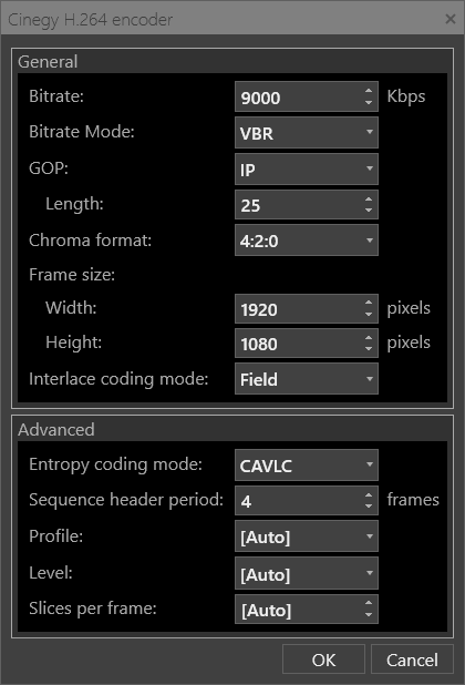 h264_cinegy_encoder_settings