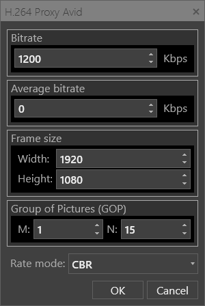 h264_proxy_avide_settings