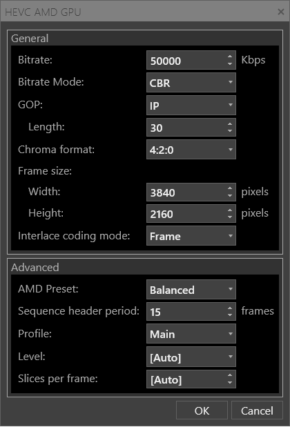 HEVC AMD GPU Encoder