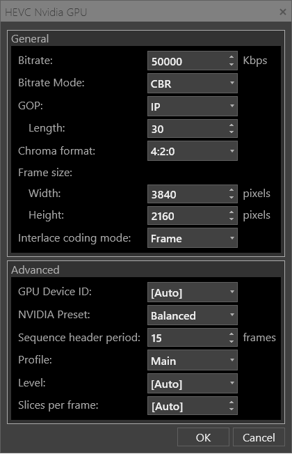 HEVC NVIDIA GPU Encoder