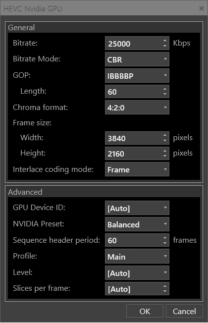 HEVC NVIDIA GPU Encoder