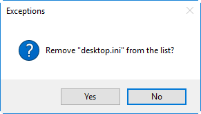 exception_remove