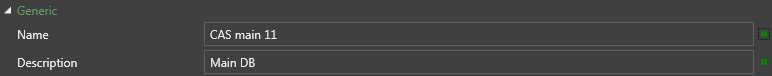 CAS_connection_generic_parameters