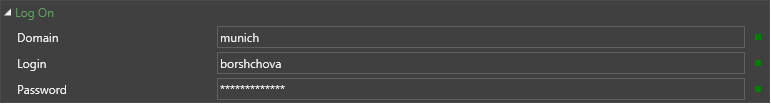 CAS_connection_logon_parameters