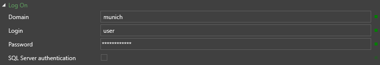 CAS_connection_logon_parameters