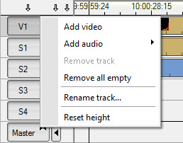Adding a new Track