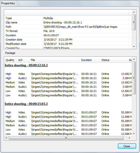 Multiclip_properties