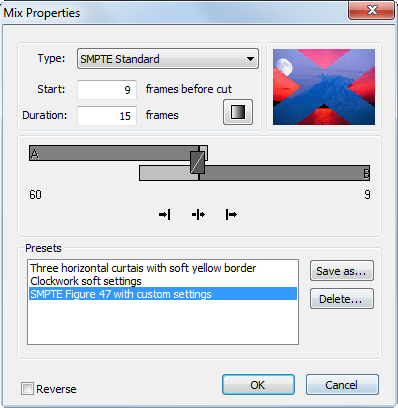 VideoMixPresets