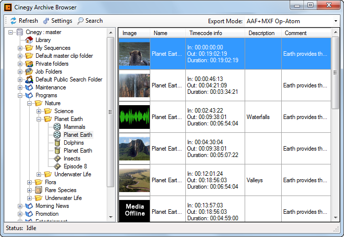 cinegy_browser_node_explorer_table