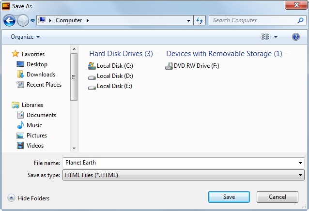 metadata manager_save dialog