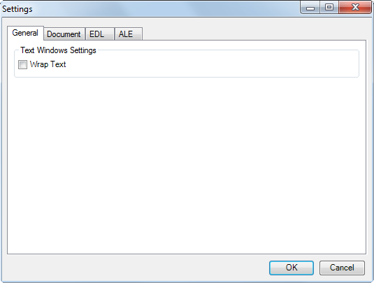metadata manager_settings general tab