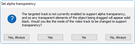Alpha mode message