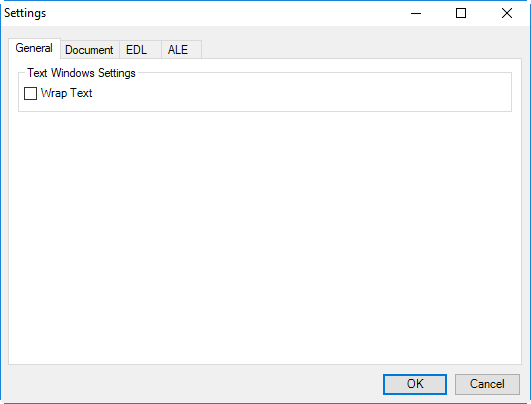 metadata manager_settings general tab