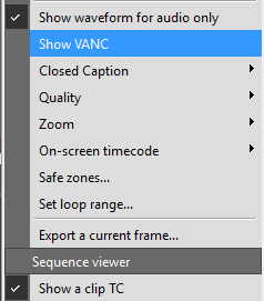 Show_VANC_option