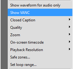 Show_VANC_option