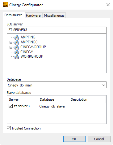 multipleDatabases_Config_Cinegy