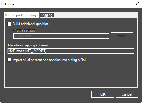 MXF_import_settings