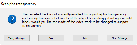 Alpha mode message