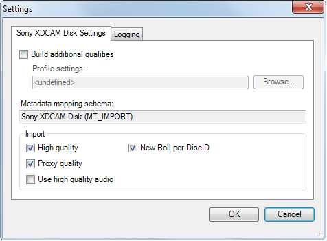 Sony_XDCAM_settings