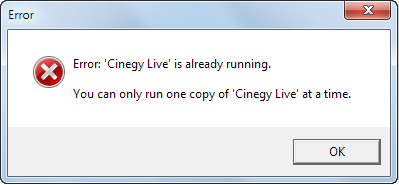 Error msg
