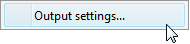 Output settings command