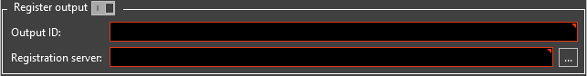 Register output