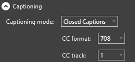 Captioning CC