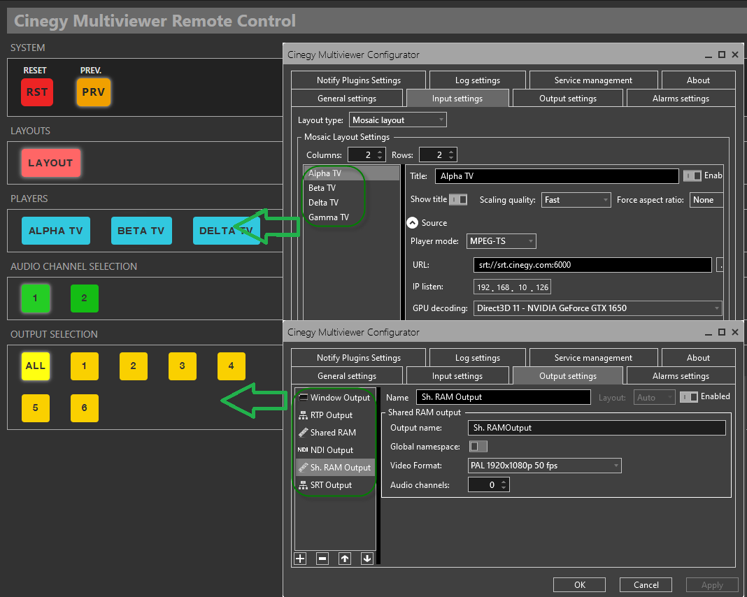 Multiviewer_remote_control