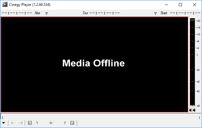 Media Offline player
