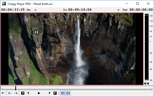 Paused playback